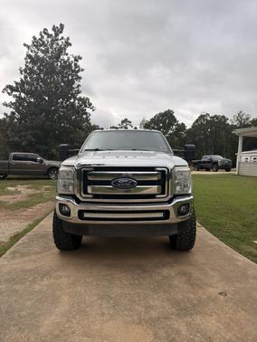 Silver 2014 Ford F-250 Lariat