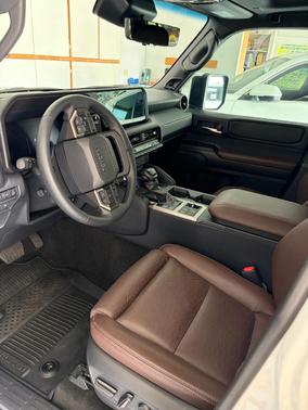 White 2025 Toyota Land Cruiser Base