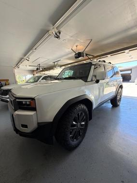 White 2025 Toyota Land Cruiser Base