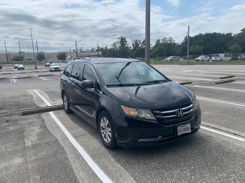Black 2014 Honda Odyssey EX-L