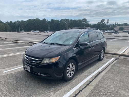Black 2014 Honda Odyssey EX-L