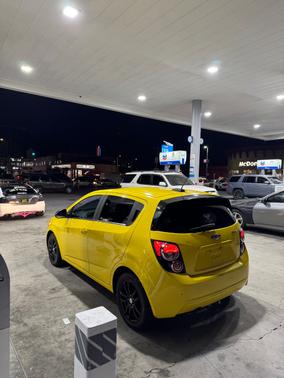 Yellow 2015 Chevrolet Sonic LT