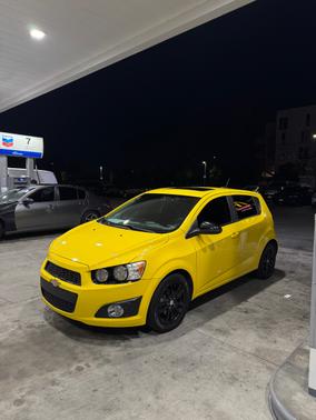 Yellow 2015 Chevrolet Sonic LT