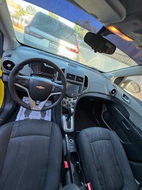 Yellow 2015 Chevrolet Sonic LT