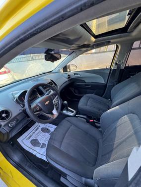 Yellow 2015 Chevrolet Sonic LT