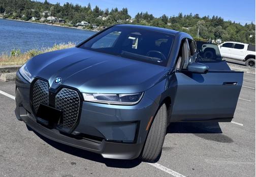 Blue 2022 BMW iX xDrive50