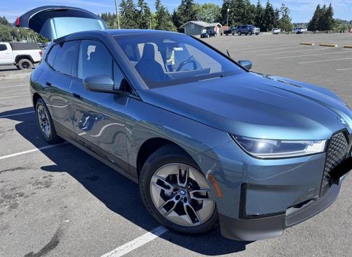 Blue 2022 BMW iX xDrive50