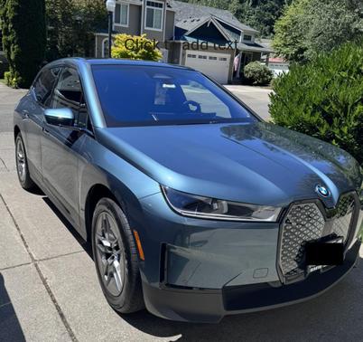 Blue 2022 BMW iX xDrive50