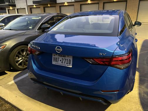 Blue 2023 Nissan Sentra SV