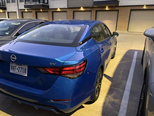 Blue 2023 Nissan Sentra SV