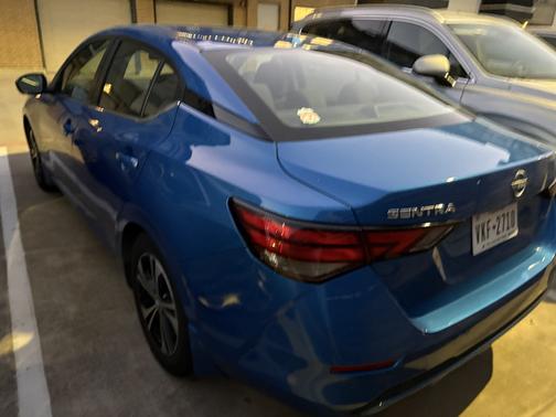 Blue 2023 Nissan Sentra SV