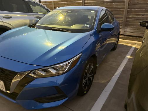 Blue 2023 Nissan Sentra SV