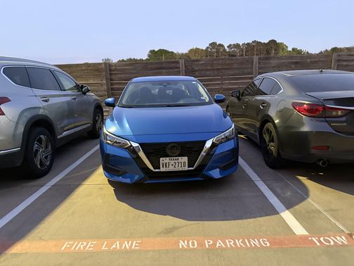 Blue 2023 Nissan Sentra SV