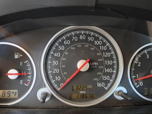 Red 2005 Chrysler Crossfire Limited