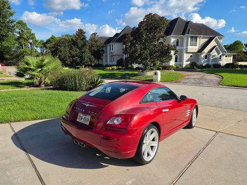 Red 2005 Chrysler Crossfire Limited