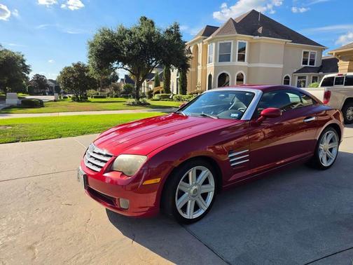 Red 2005 Chrysler Crossfire Limited