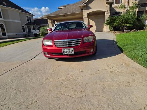 Red 2005 Chrysler Crossfire Limited