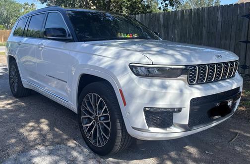 White 2025 Jeep Grand Cherokee L Summit Reserve