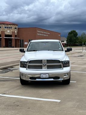 White 2012 RAM 1500 Laramie