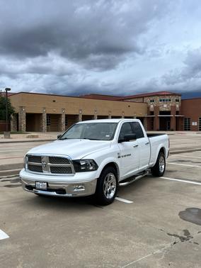 White 2012 RAM 1500 Laramie