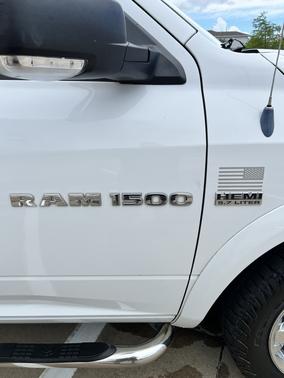 White 2012 RAM 1500 Laramie