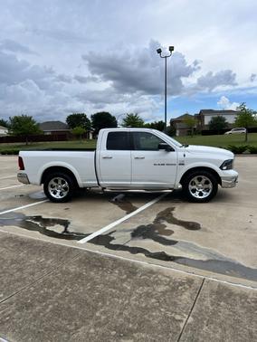 White 2012 RAM 1500 Laramie