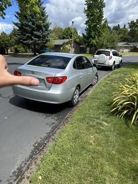 Silver 2008 Hyundai ELANTRA GLS