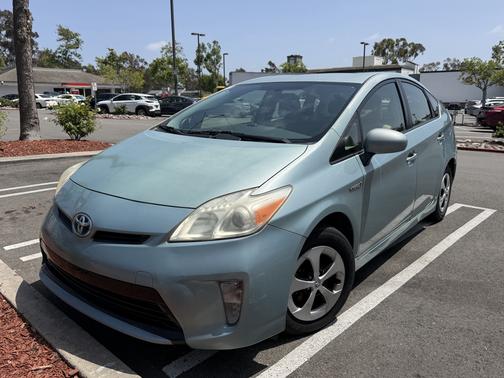 Green 2013 Toyota Prius Three