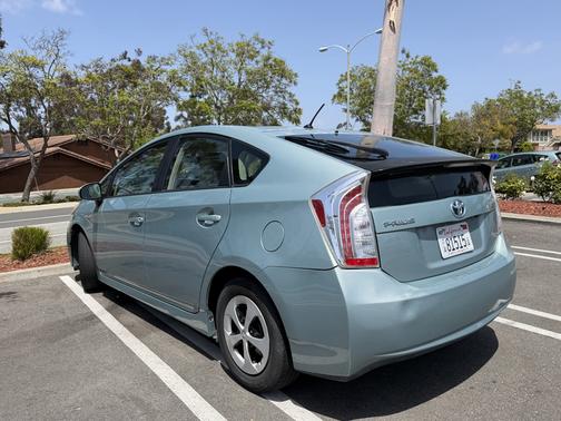 Green 2013 Toyota Prius Three