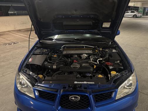Blue 2007 Subaru Impreza WRX