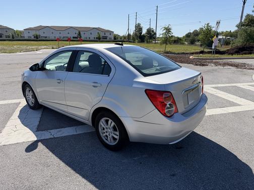 Silver 2015 Chevrolet Sonic LT