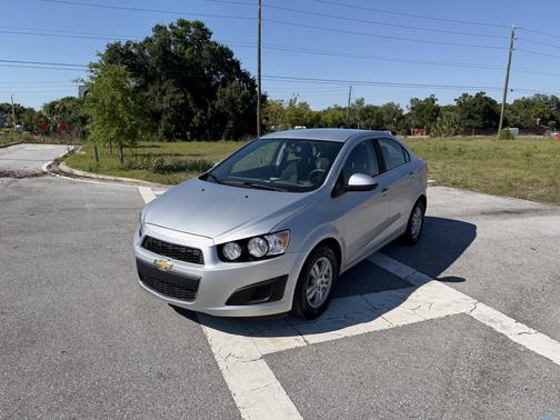Silver 2015 Chevrolet Sonic LT