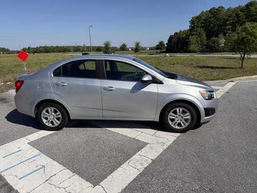 Silver 2015 Chevrolet Sonic LT