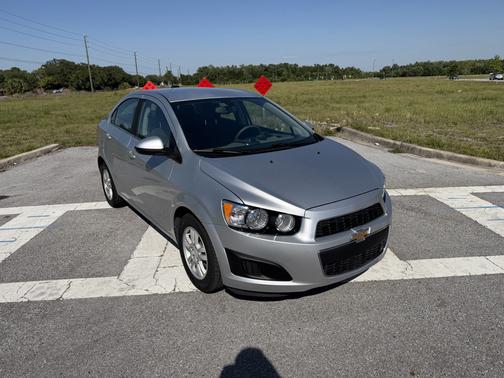 Silver 2015 Chevrolet Sonic LT