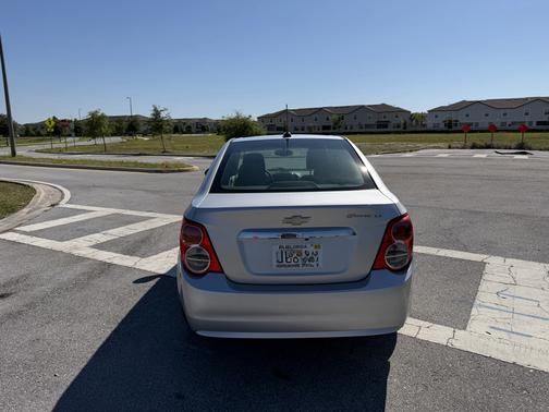 Silver 2015 Chevrolet Sonic LT