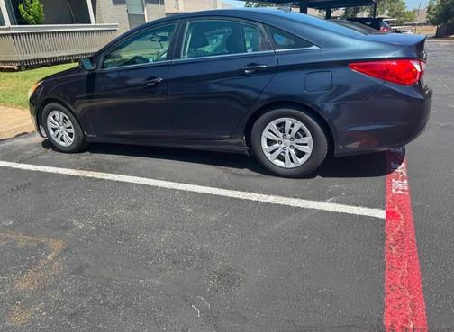 Blue 2011 Hyundai SONATA GLS