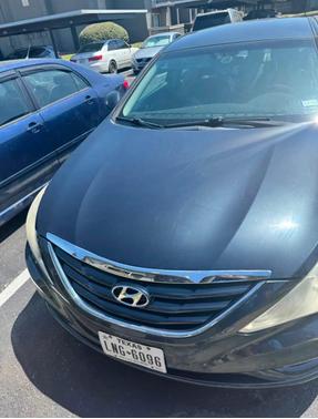 Blue 2011 Hyundai SONATA GLS