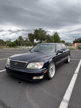 Blue 1999 Lexus LS 400 Base