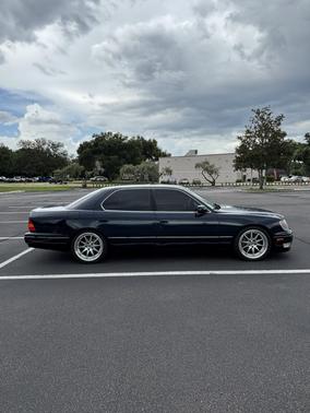 Blue 1999 Lexus LS 400 Base