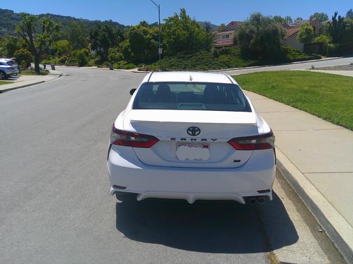 White 2023 Toyota Camry SE