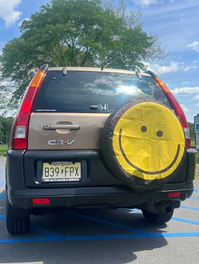 Gold 2004 Honda CR-V EX
