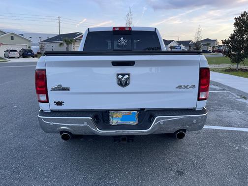 White 2016 RAM 1500 Big Horn