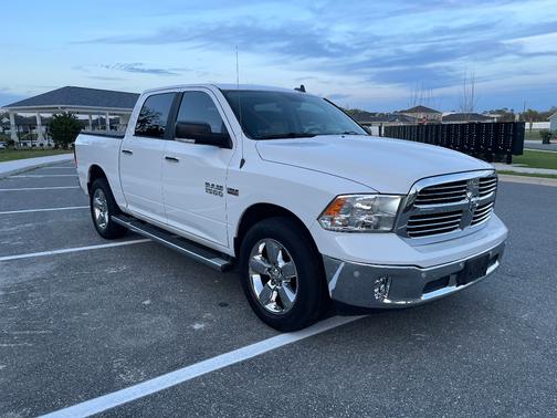 White 2016 RAM 1500 Big Horn