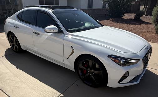 White 2020 Genesis G70 3.3T