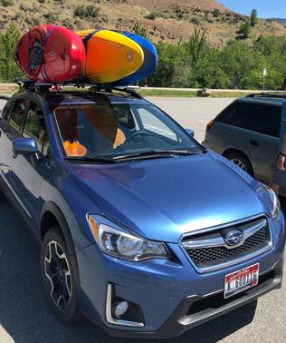 Blue 2017 Subaru Crosstrek 2.0i Premium