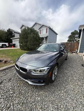 Gray 2016 BMW 328 i