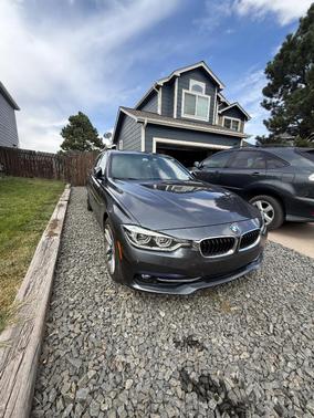 Gray 2016 BMW 328 i