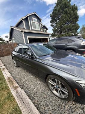 Gray 2016 BMW 328 i
