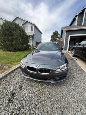 Gray 2016 BMW 328 i