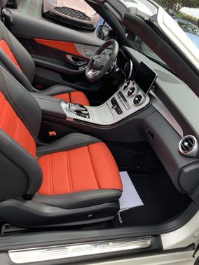 White 2018 Mercedes-Benz AMG C 63 S